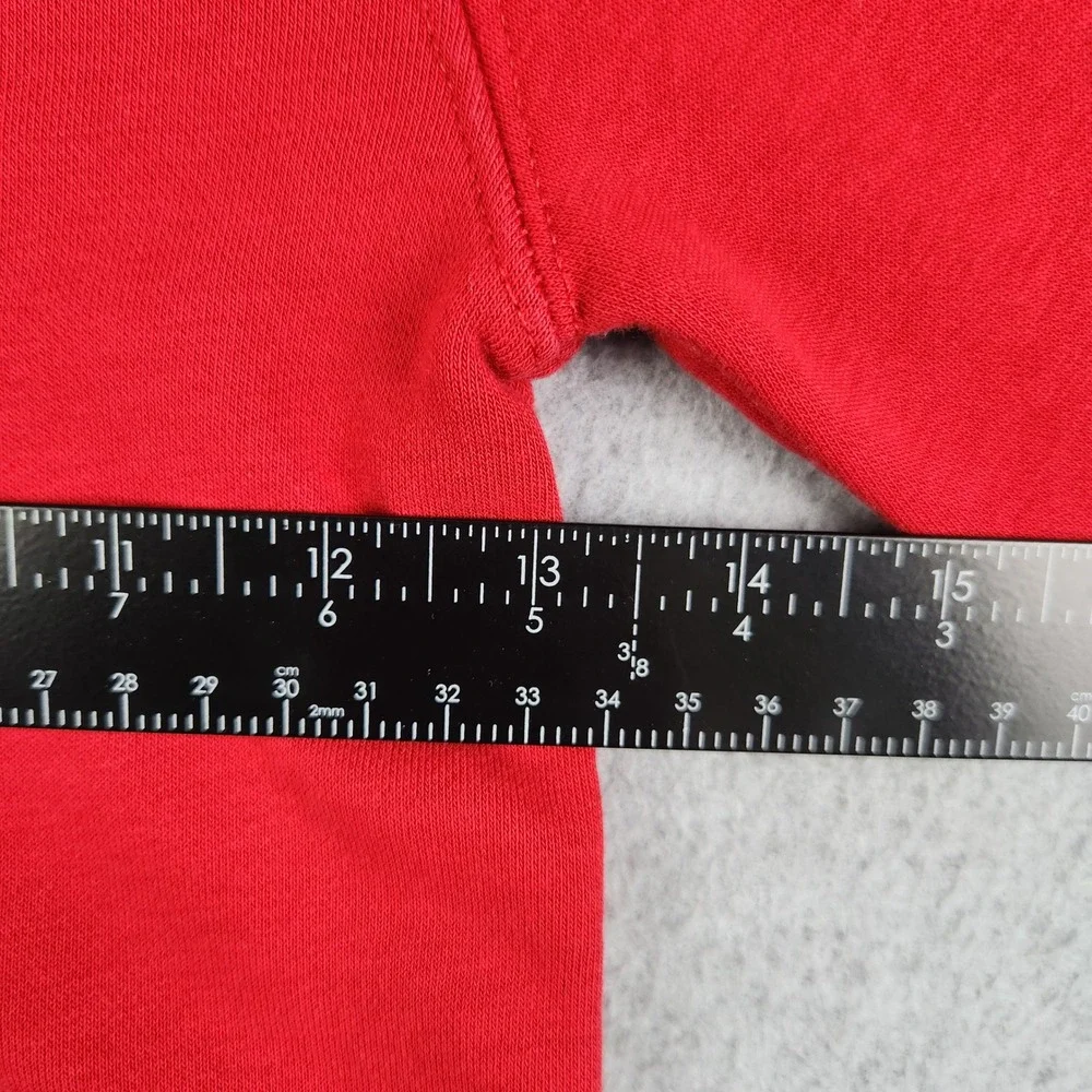 Air Jordan Hoodie Kids 6-7YRS Red Soft Fleece Long Sleeve‎ Jumpman Logo Pullover